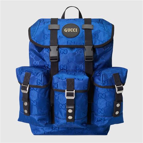 zaino gucci blu